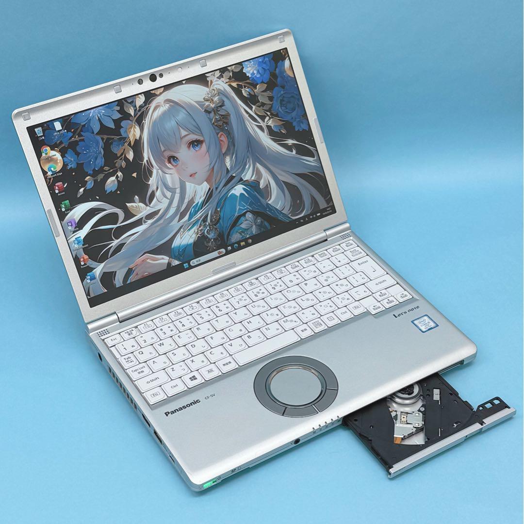 063 DVD レッツノートCF-SV8 i5 第8世代 8GB office