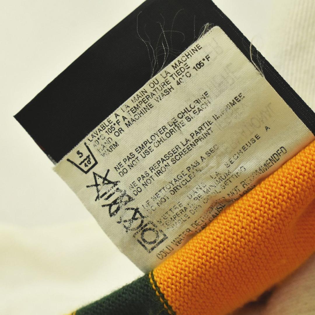 【レア色】ニュージーランド製 カンタベリー 長袖 ラガーシャツ L ストライプ