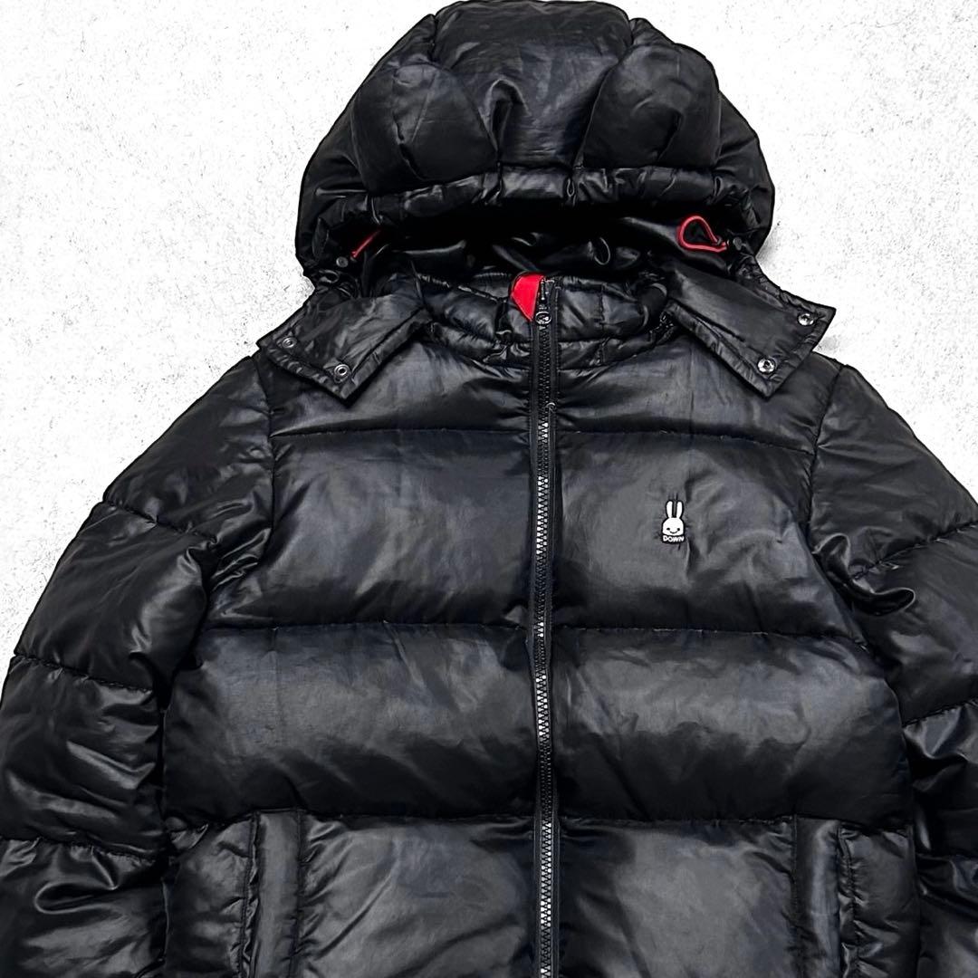 専用！CUNE 耳 しっぽ 付き 刺繍ロゴ ダウンジャケット ドローコード