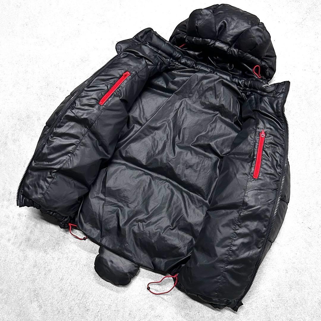 専用！CUNE 耳 しっぽ 付き 刺繍ロゴ ダウンジャケット ドローコード