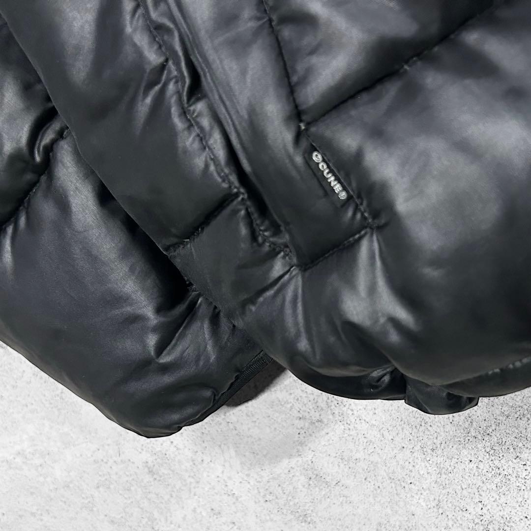 専用！CUNE 耳 しっぽ 付き 刺繍ロゴ ダウンジャケット ドローコード