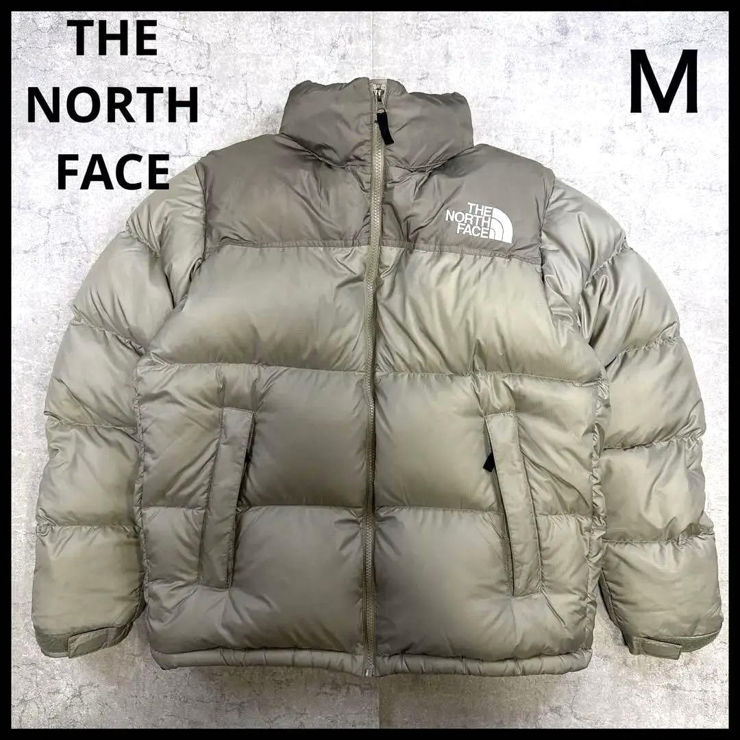 THE NORTH FACE ヌプシ ダウンジャケット グレー M 人気カラー