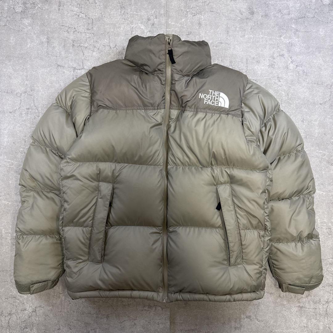 THE NORTH FACE ヌプシ ダウンジャケット グレー M 人気カラー