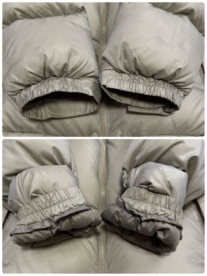 THE NORTH FACE ヌプシ ダウンジャケット グレー M 人気カラー
