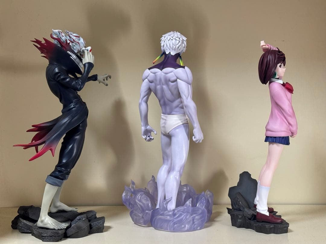 最終値下げ ダンダダン 一番くじ オカルン モモ ジジ フィギュア 3体セット