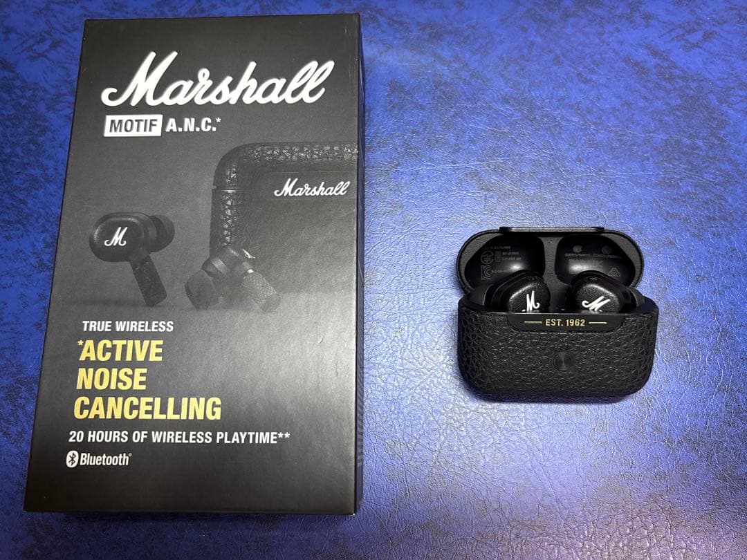 【正規品】Marshal motif a.n.c ワイヤレスイヤホン