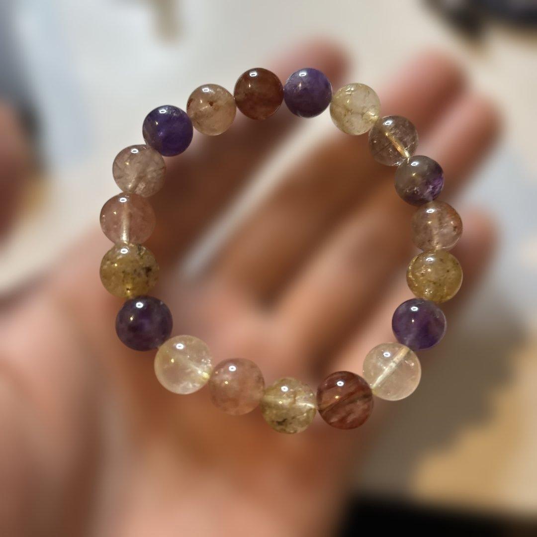 ズドーンとくるミックスルチルクオーツ！こういうのの方がすごい！