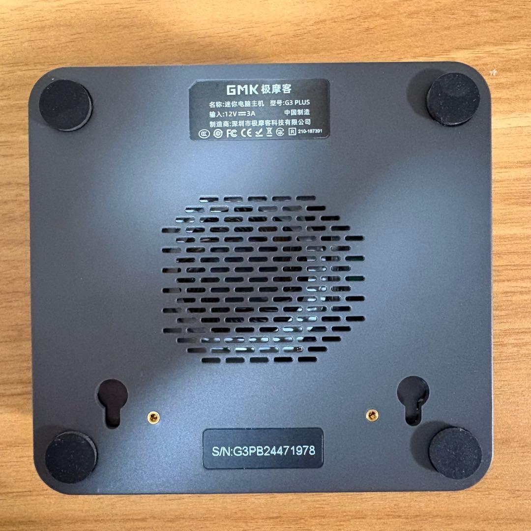 ミニPC Intel N150 GMKtec G3 Plus