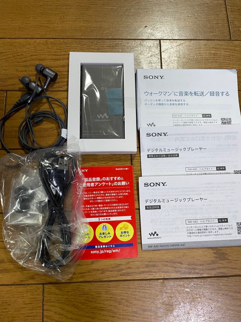 値下【本体未使用】SONY NW-A45 デジタルオーディオプレーヤー 16GB