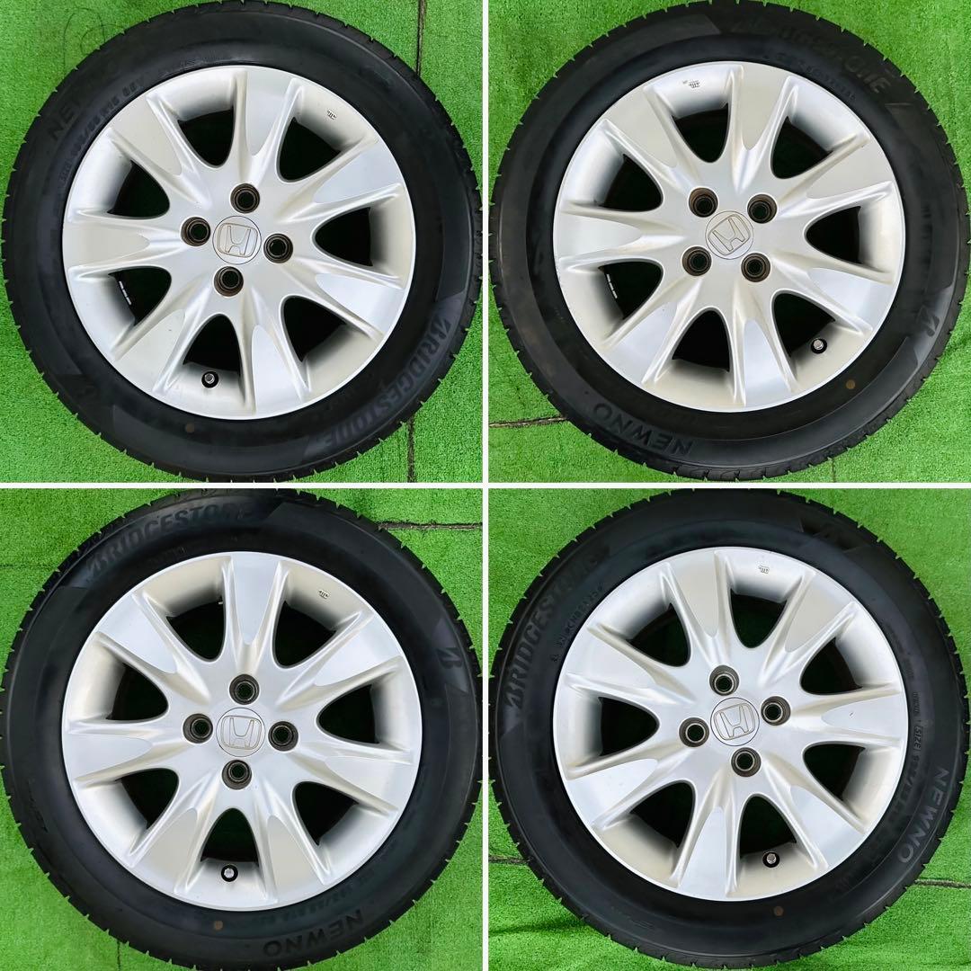 ホンダ アルミタイヤ 4本 2025年 NEWNO 195/55R15
