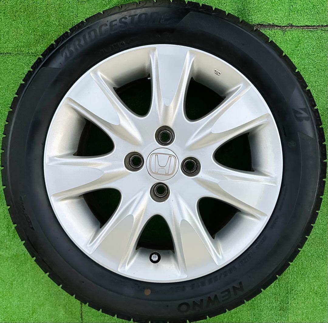 ホンダ アルミタイヤ 4本 2025年 NEWNO 195/55R15