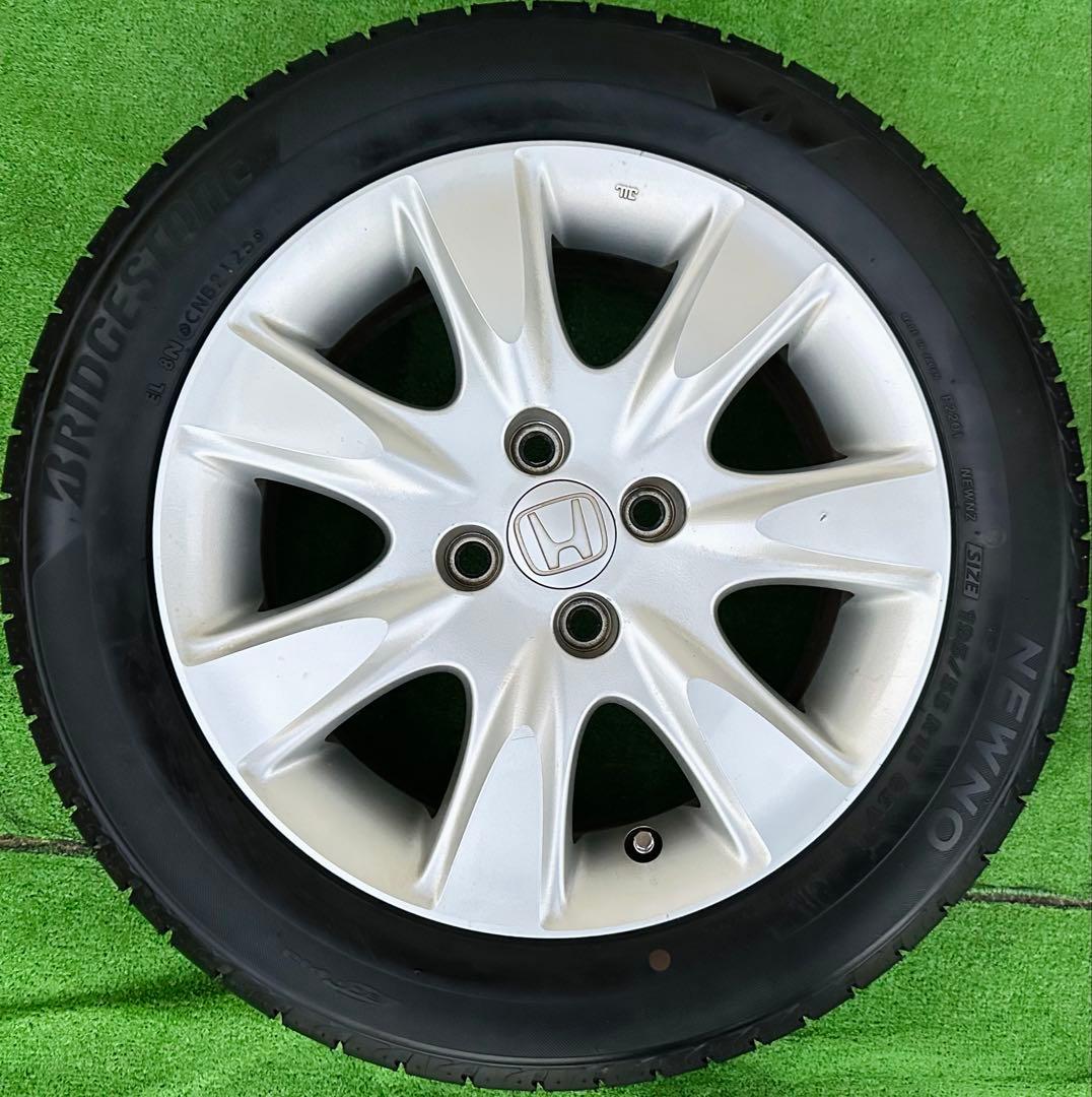 ホンダ アルミタイヤ 4本 2025年 NEWNO 195/55R15