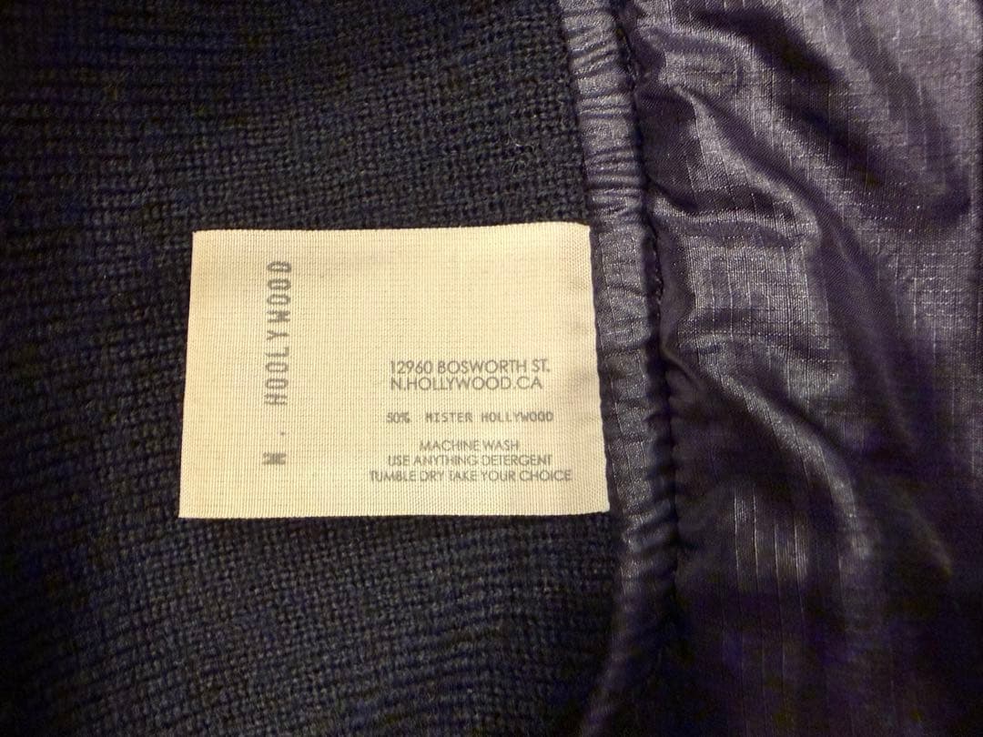 N.HOOLYWOOD キルティング　ダウンジャケット