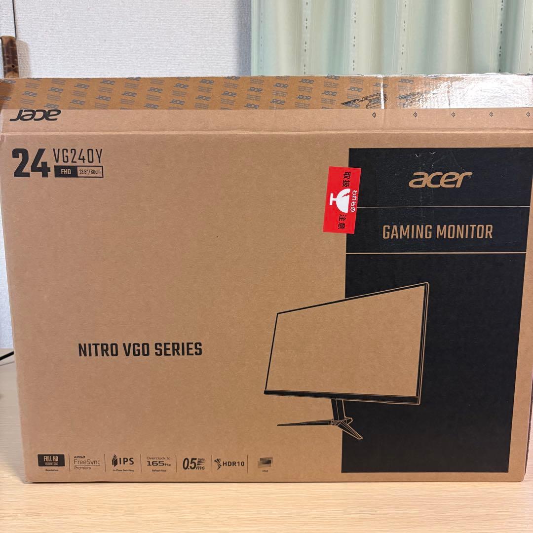 ディスプレイ・モニター本体 acer Nitro VG240YSbmiipfx
