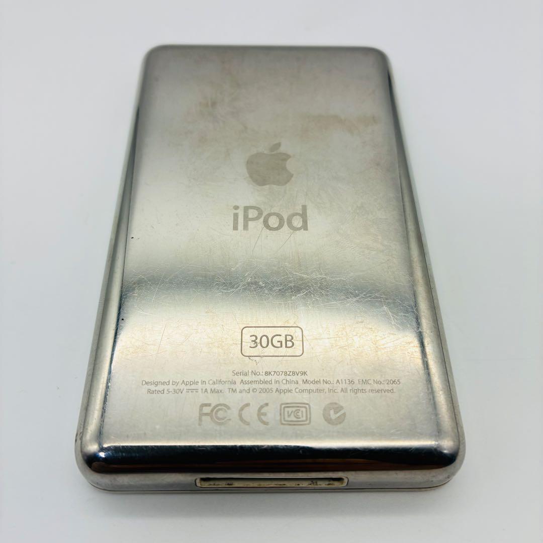 Apple iPod Classic 30GB A1136 ホワイト 本体のみ