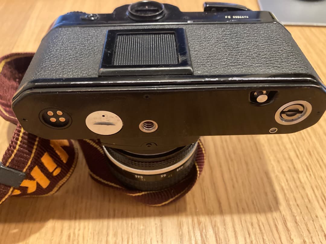 Nikon FE ブラック 一眼レフカメラ NIKKOR 50mm f/1.4