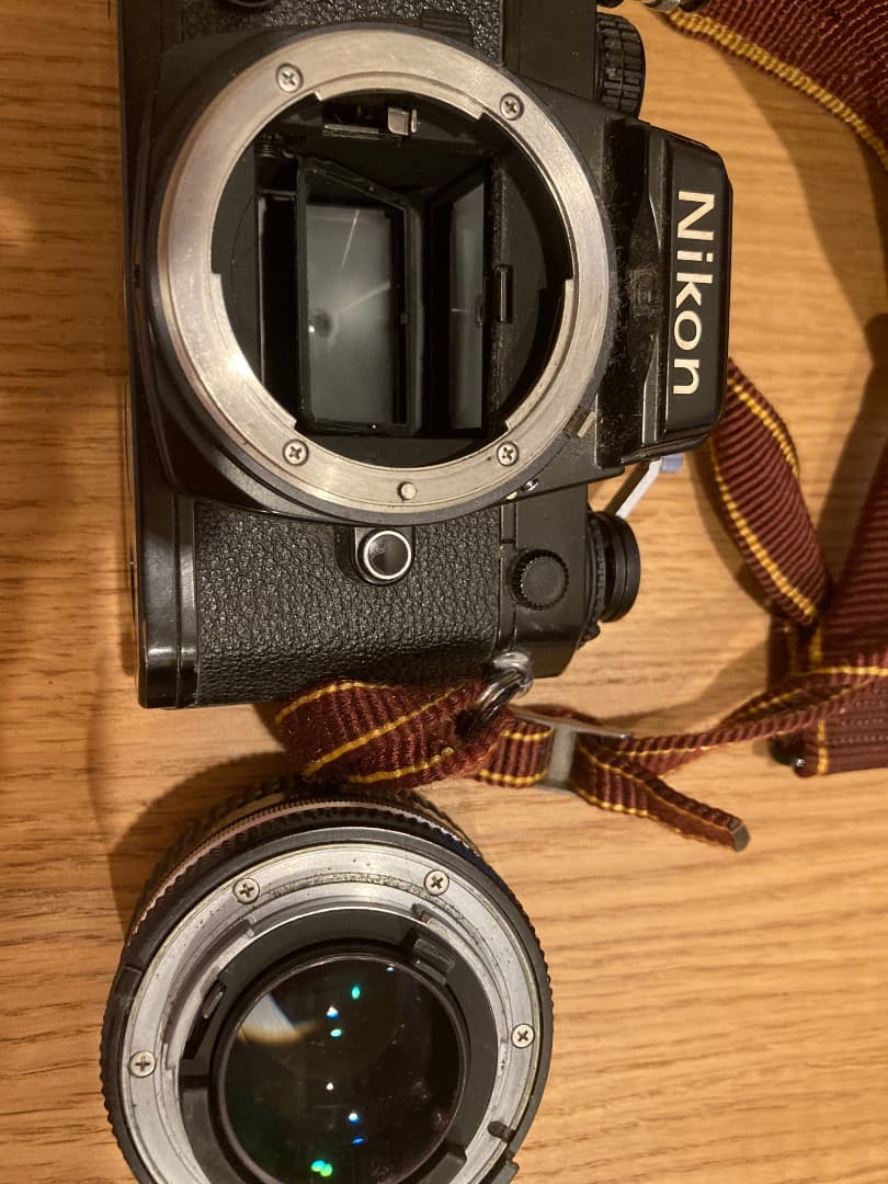 Nikon FE ブラック 一眼レフカメラ NIKKOR 50mm f/1.4