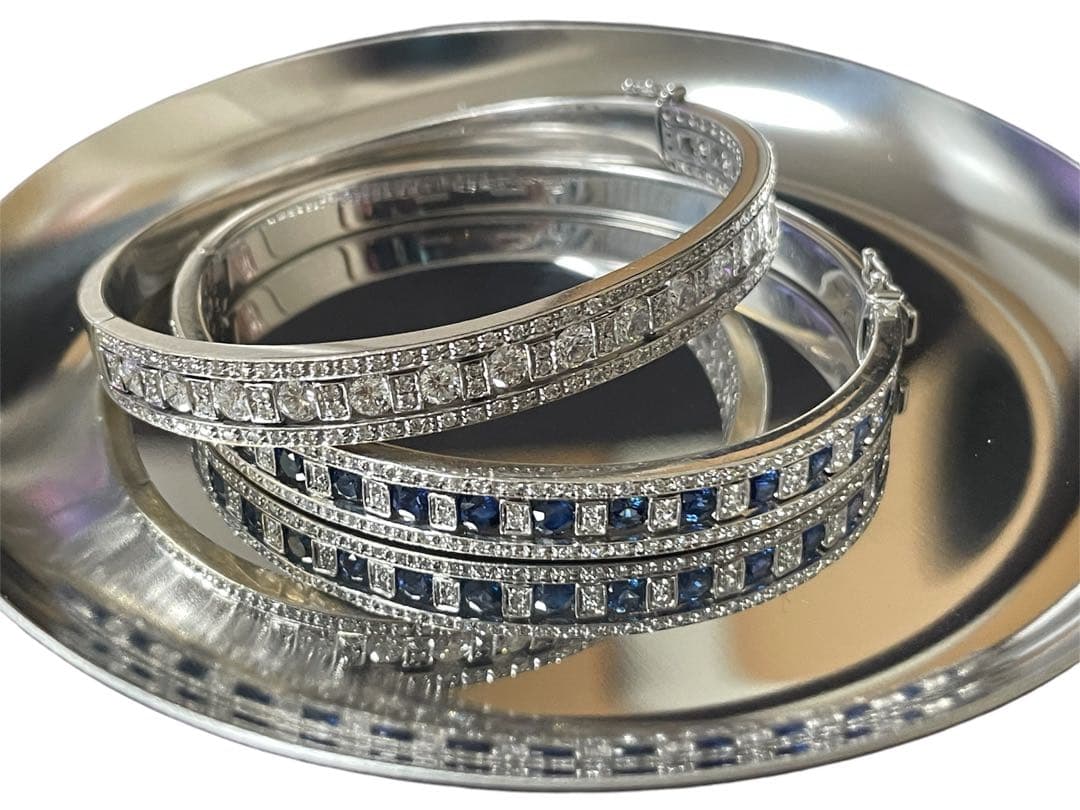 BELLE ÉPOQUE Sapphire Bracelet 18K WG