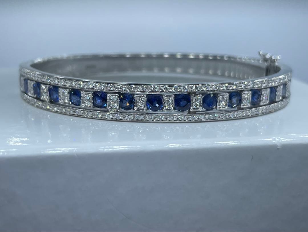 BELLE ÉPOQUE Sapphire Bracelet 18K WG