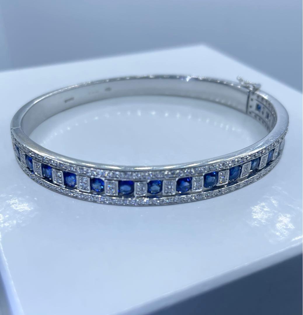 BELLE ÉPOQUE Sapphire Bracelet 18K WG