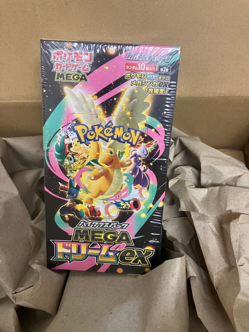 ポケモンカード MEGAドリームex BOX 未開封 シュリンク有