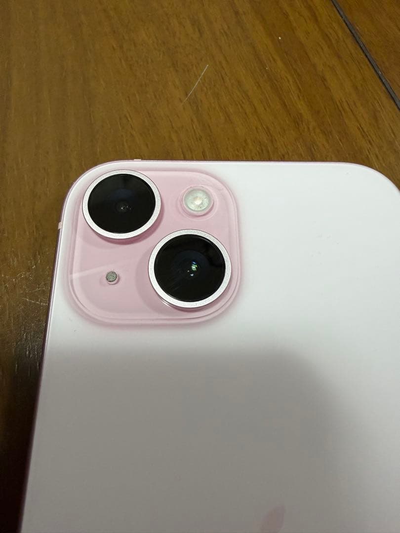 iPhone15 ピンク128GB 本体※キズ、割れなし※
