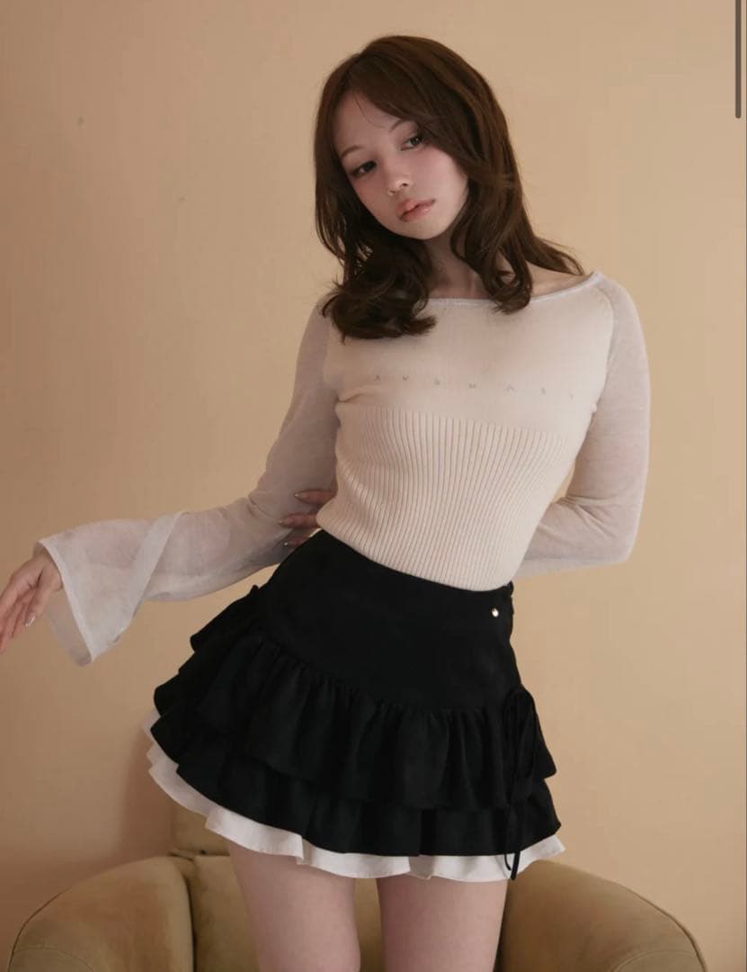 スカート Mel gather skirt