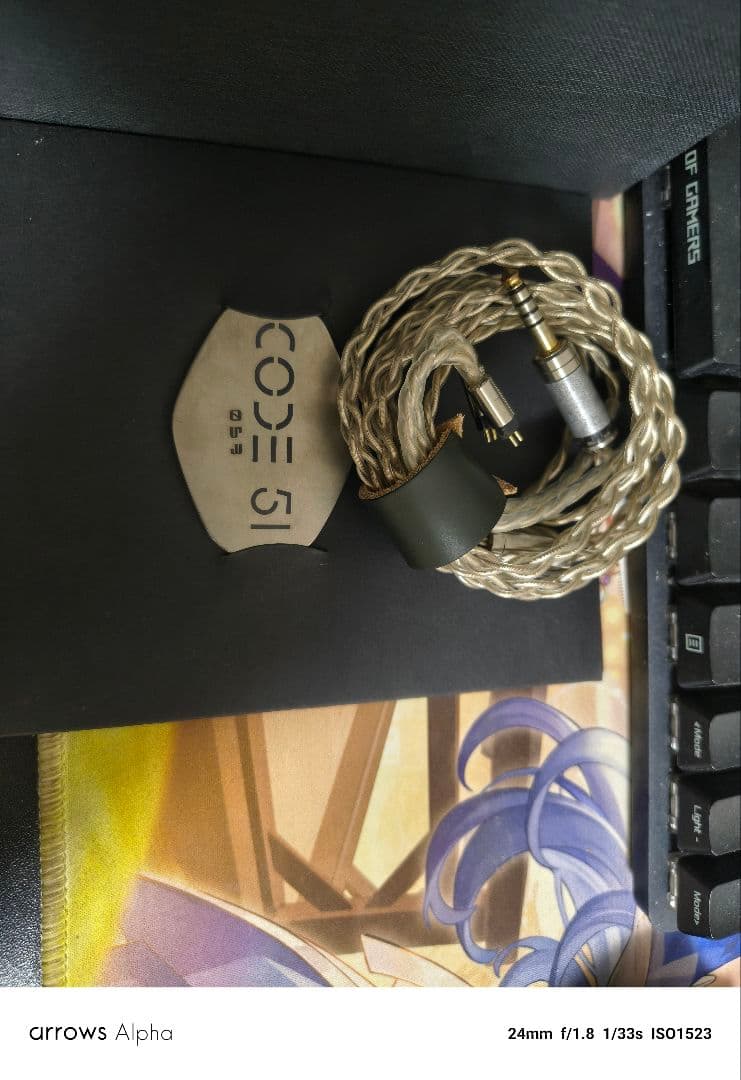 effect audio CODE51 イヤホンケーブル NO.53