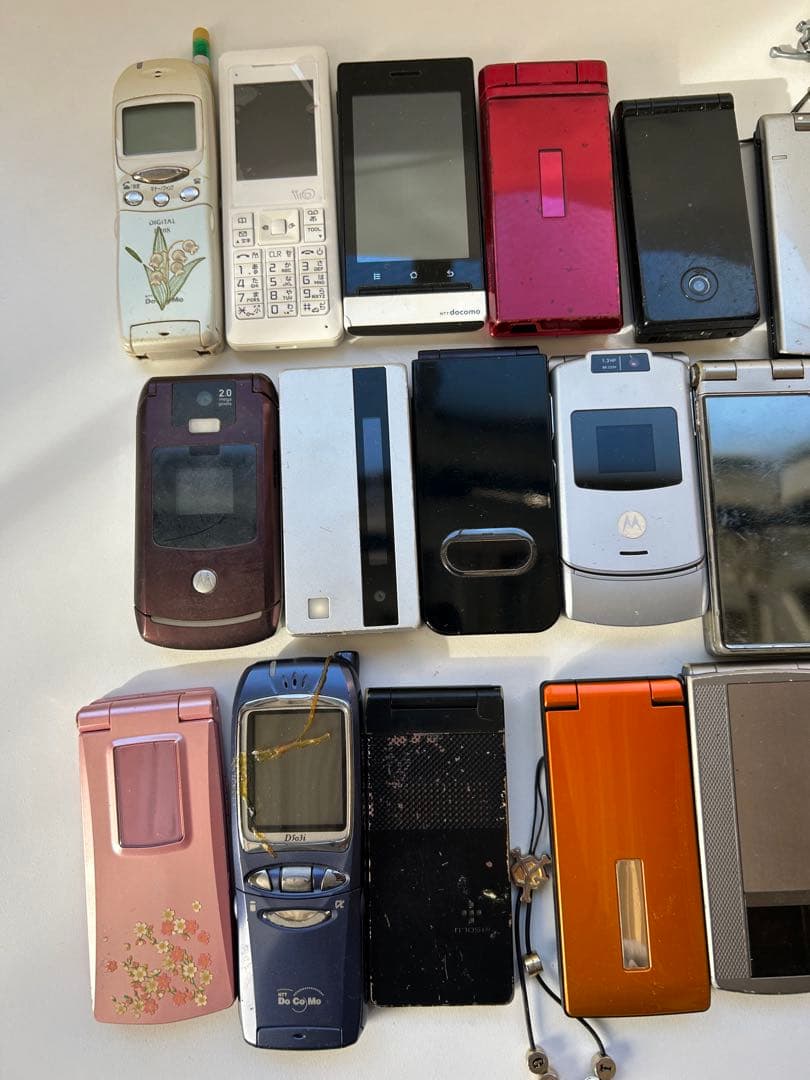 ♦︎①携帯電話 ガラケー ジャンク まとめ