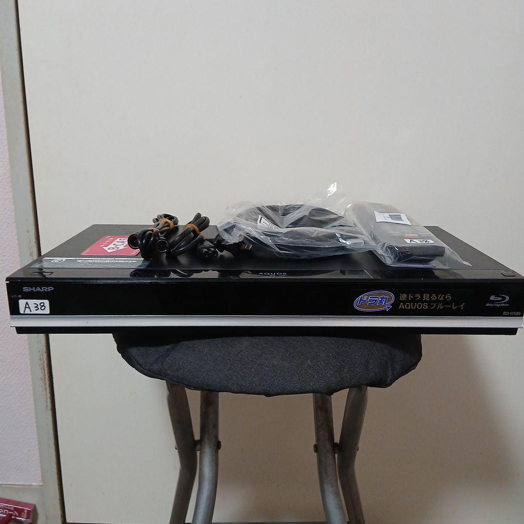 SHARP BD-W580　AQUOSブルーレイ A38