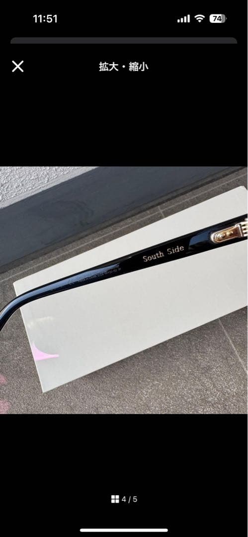 ジェントルモンスター　Gentle Monster south side クリア