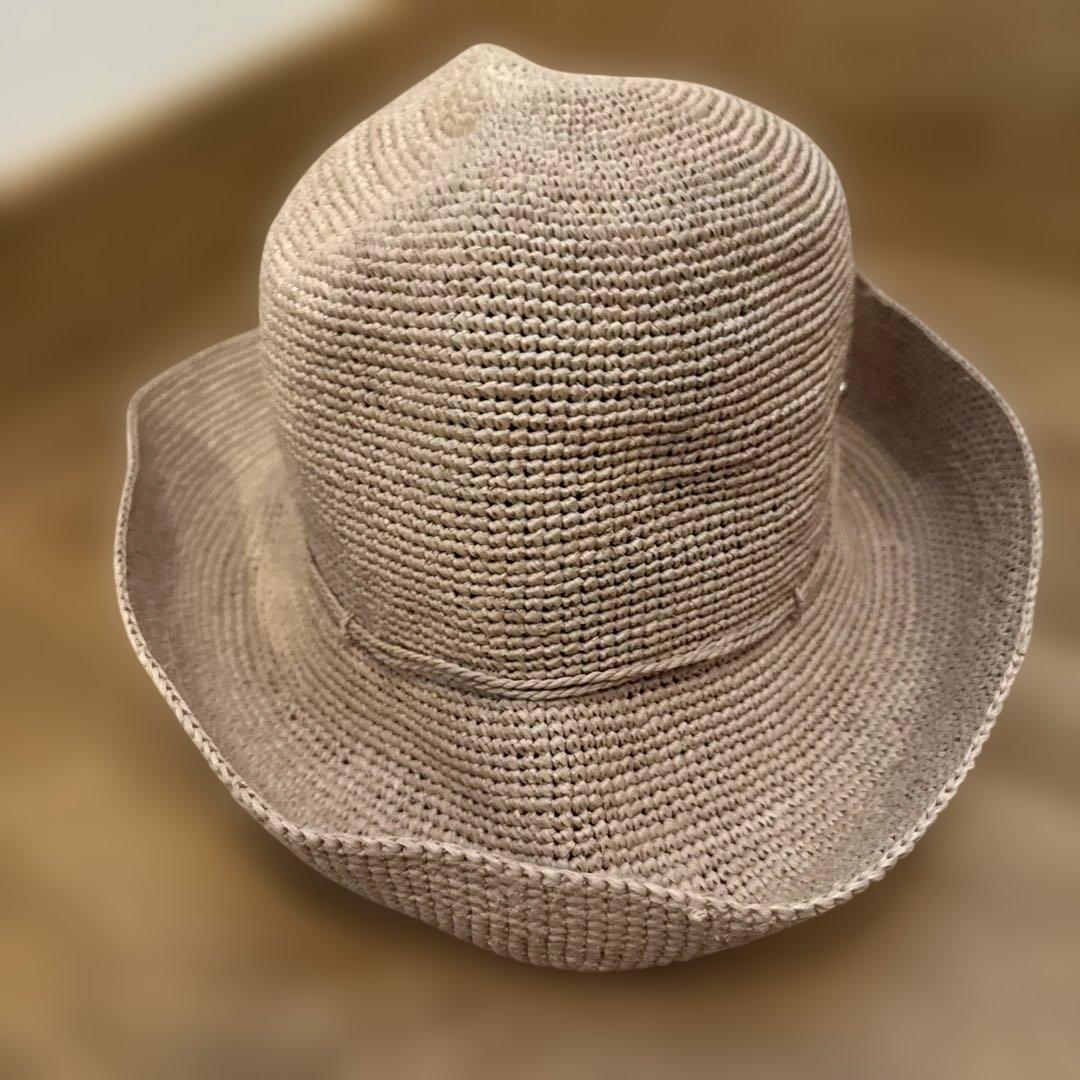 ヘレンカミンスキー ラフィア ハット