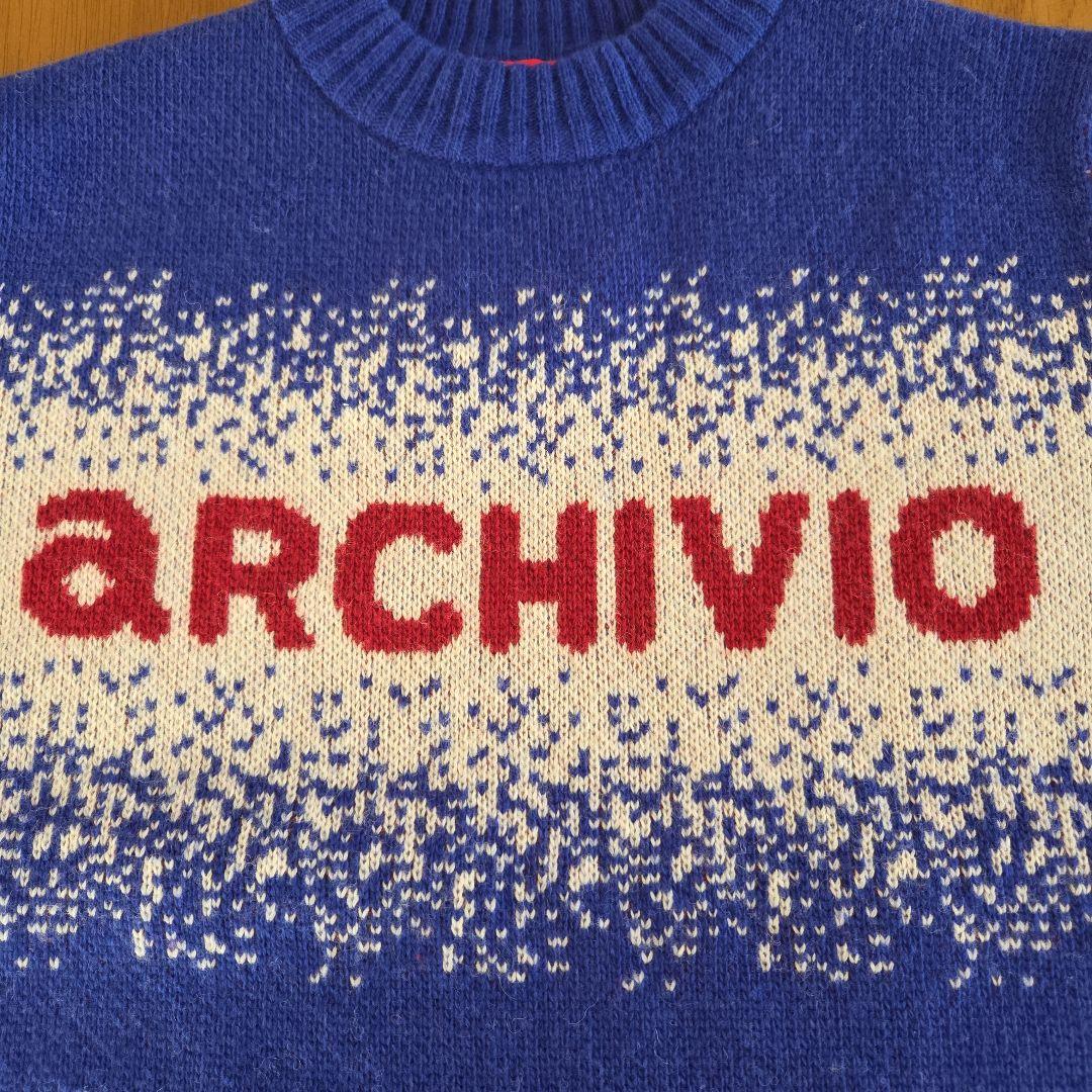 ARCHIVIO セーター 38 青