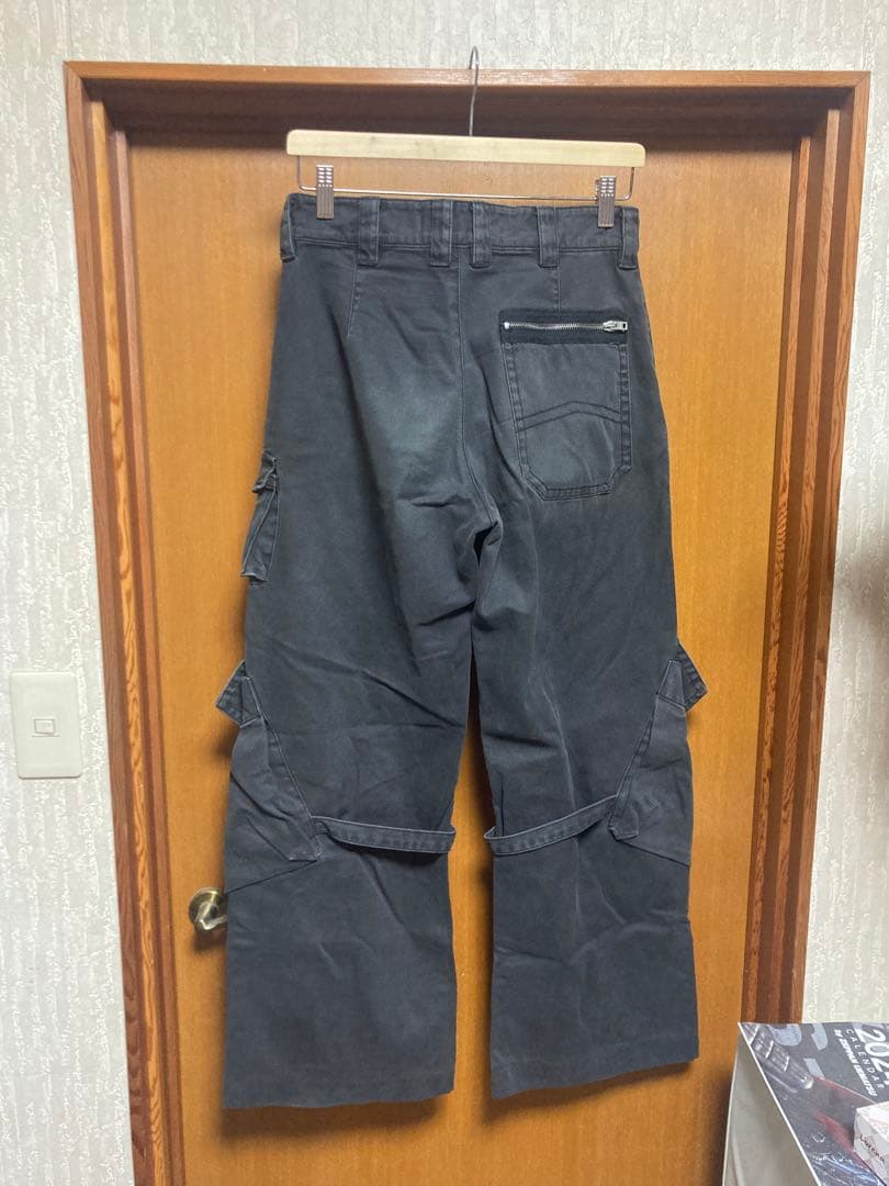 acne studios ベルトパンツ　カーゴパンツ