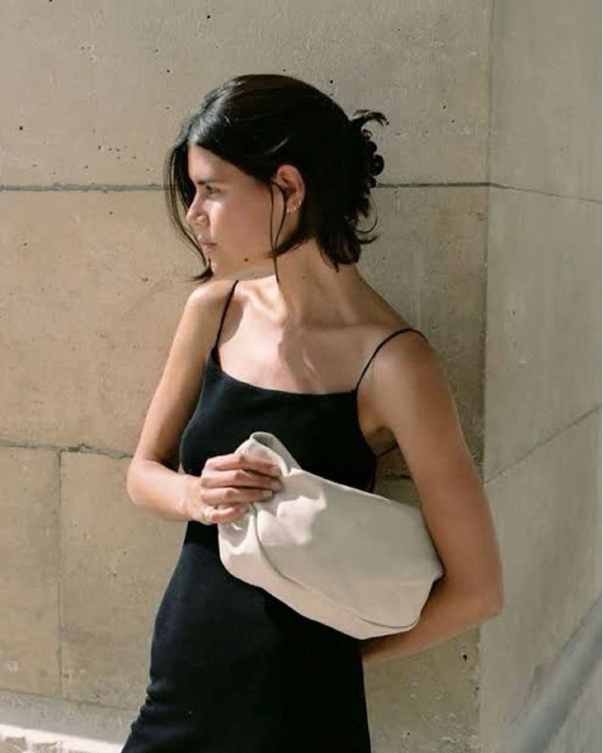 セントアグニ バッグ アイボリー