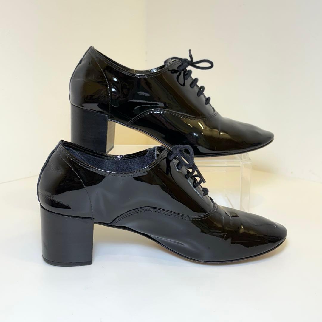 (美品)レペット レースアップ エナメル 23cm