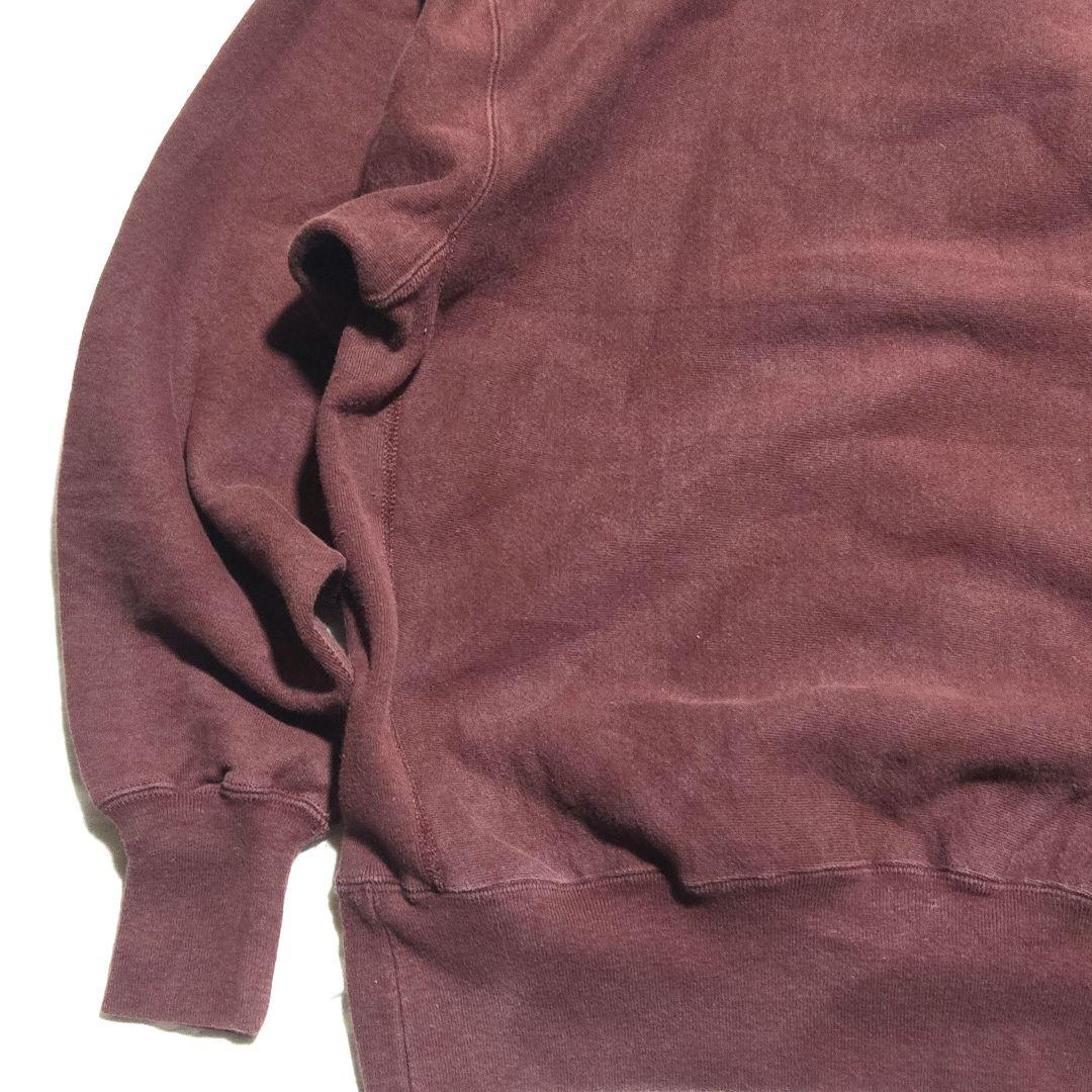 Champion バーガンディ リバースウィーブ　刺繍タグ　目無し　エンジ