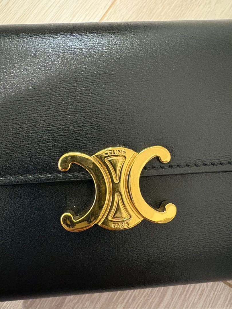 ※イトちゃん※【セリーヌ】トリオンフ長財布