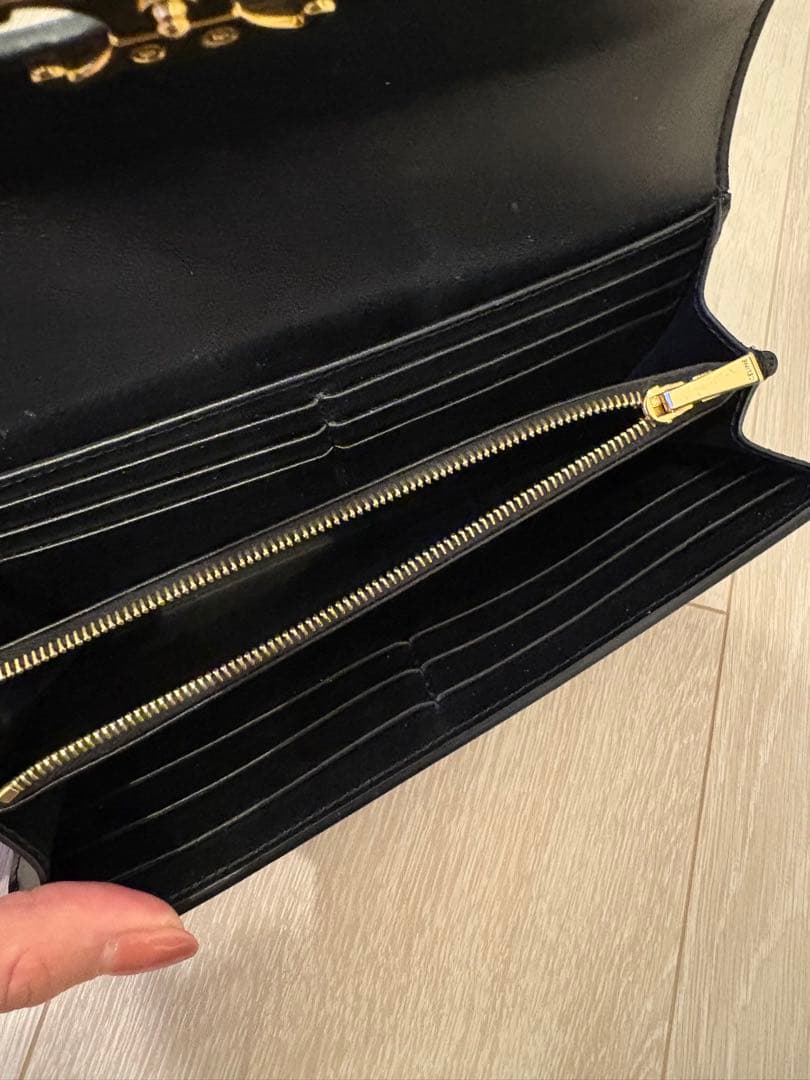 ※イトちゃん※【セリーヌ】トリオンフ長財布