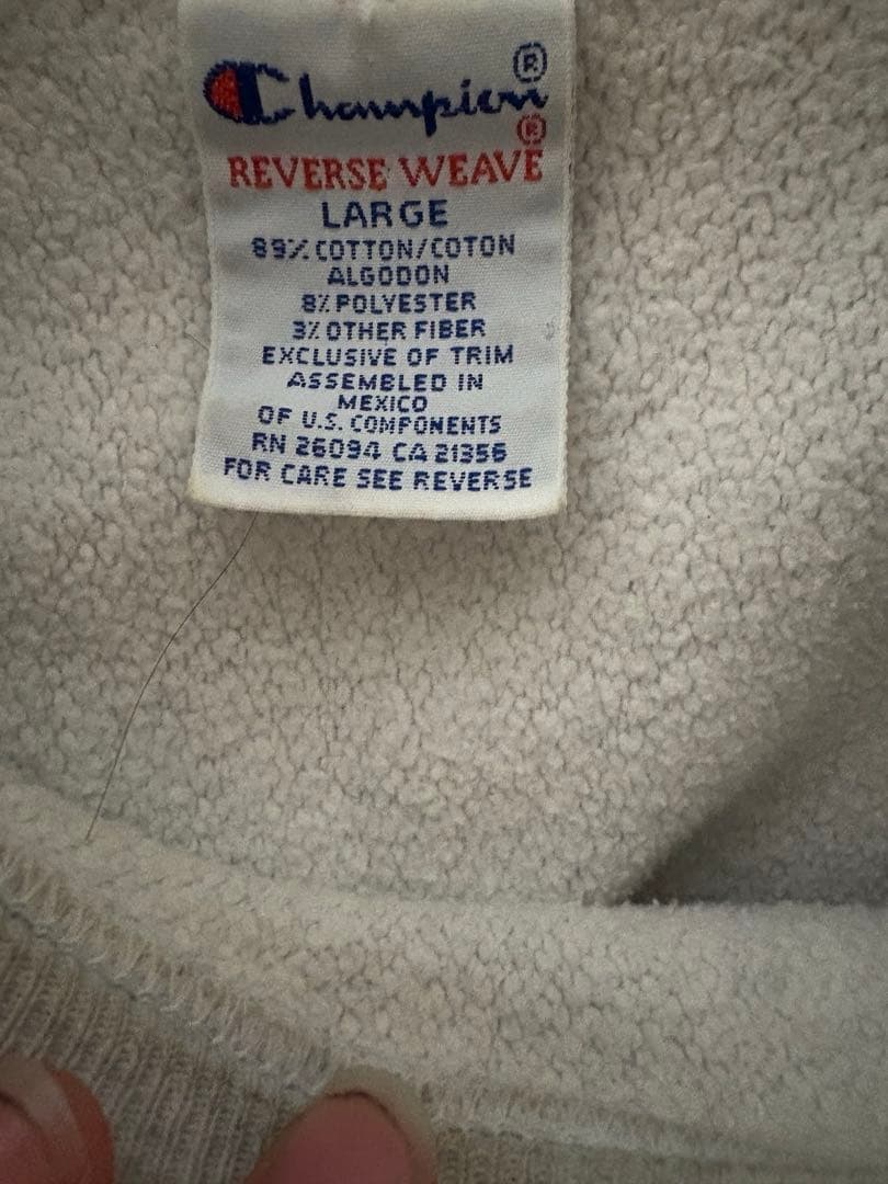 90s チャンピオンリバースウィーブスウェット