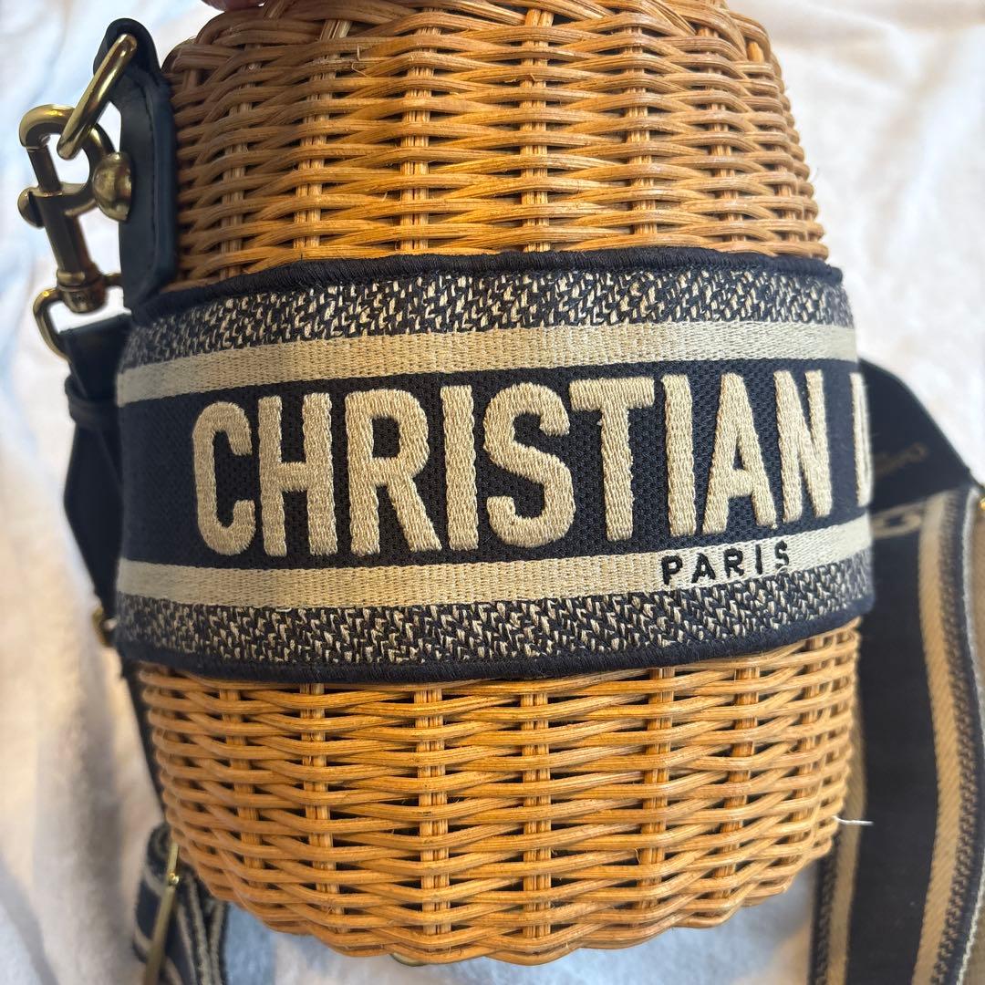 CHRISTIAN DIOR かごバッグ