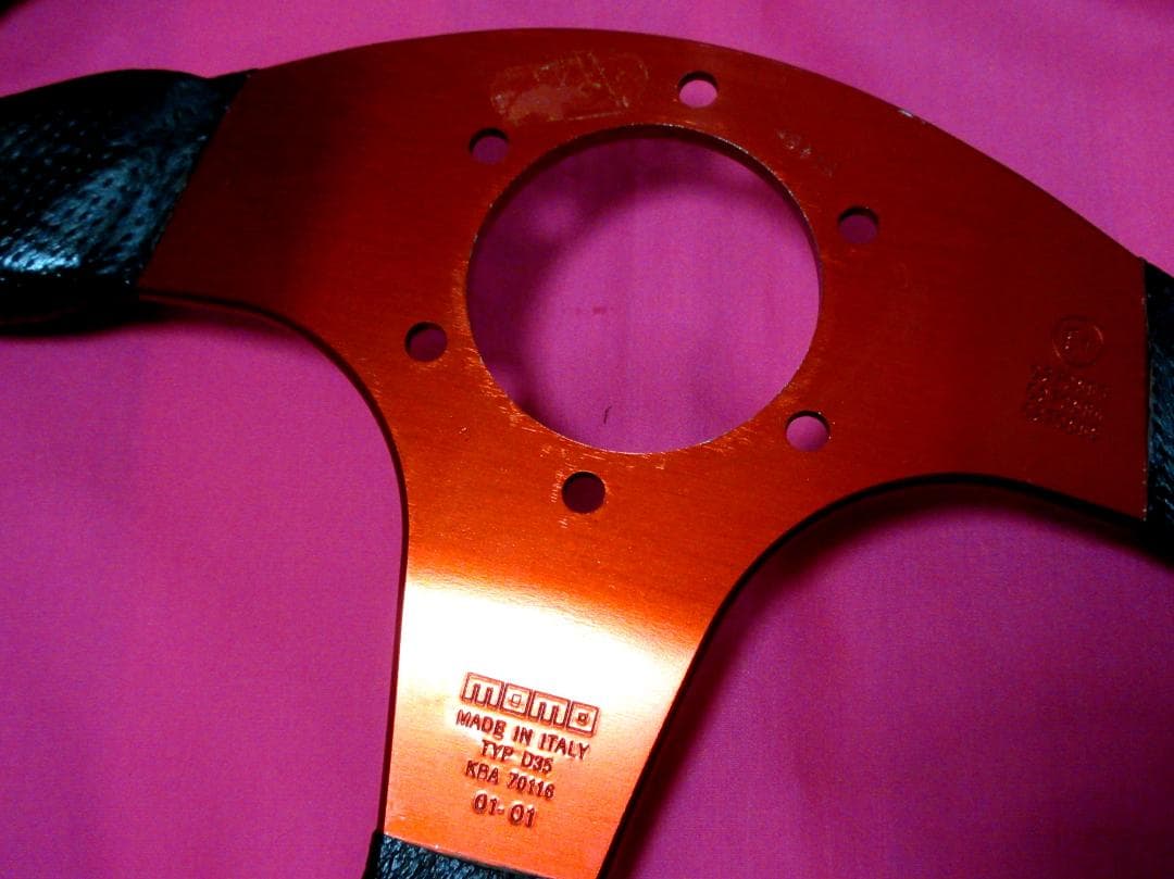 6201 限定品？正規品 MOMO RACE モモ レース 35Φ