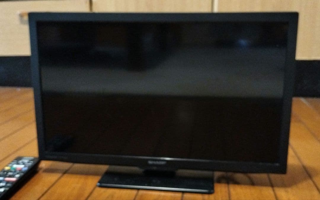 SHARP AQUOS 2T-C19DE 液晶テレビ 本体リモコン付き