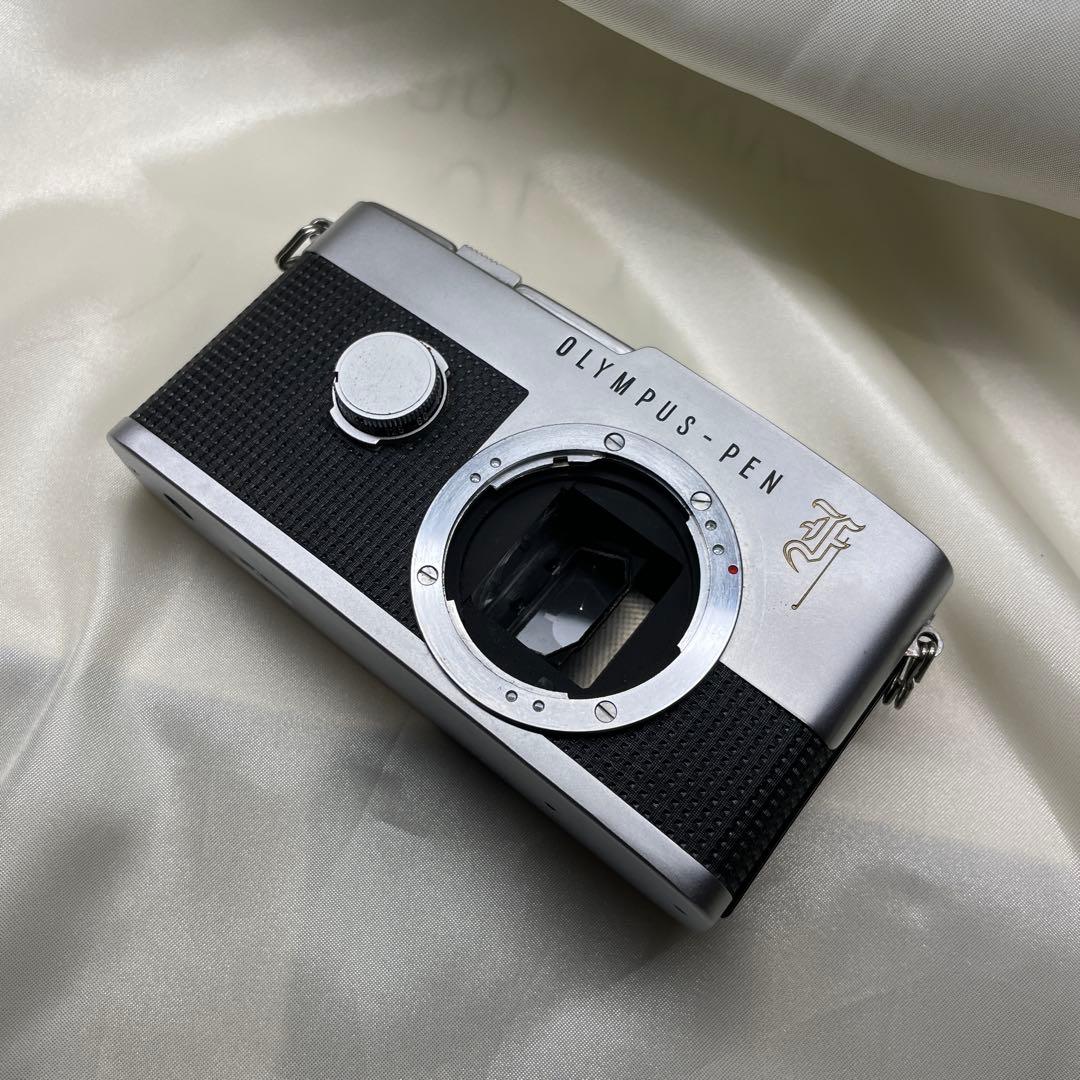 【希少】オリンパスペンF（美品）＋レンズ3本（38mm＋100mm＋150mm）