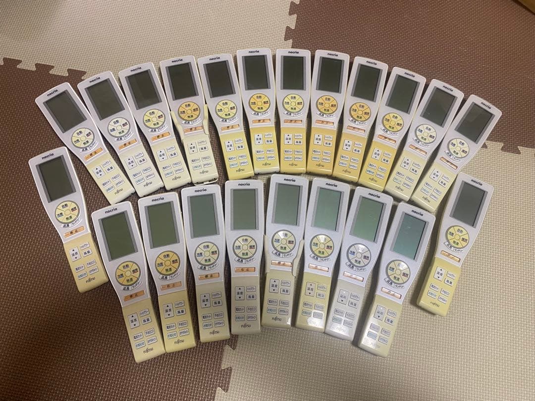 富士通　エアコン用リモコン 22個セット
