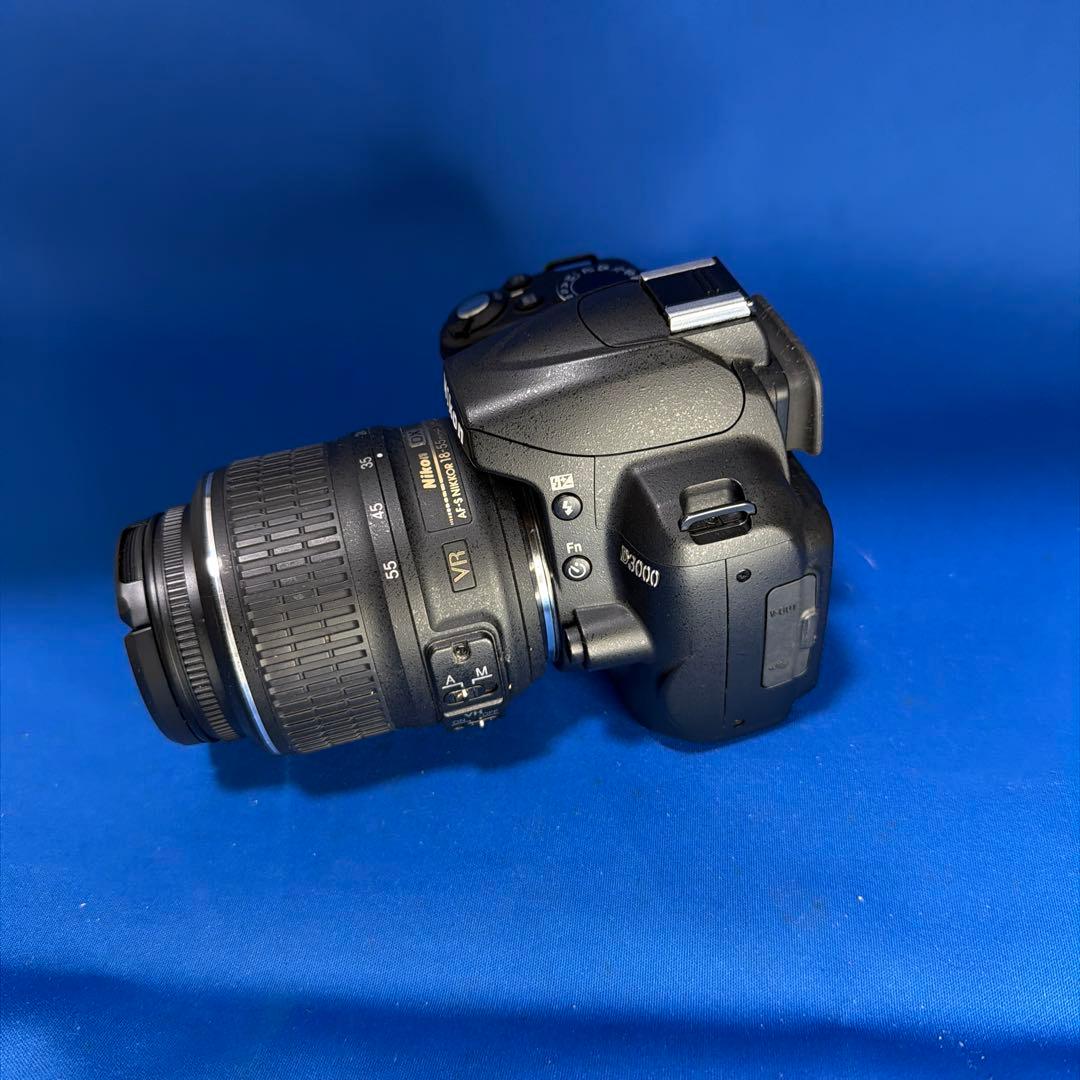 Nikon D3000 デジタル一眼レフカメラ+18-55ｍｍレンズ
