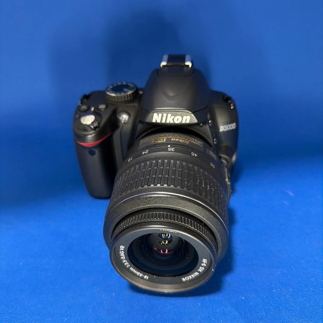 Nikon D3000 デジタル一眼レフカメラ+18-55ｍｍレンズ