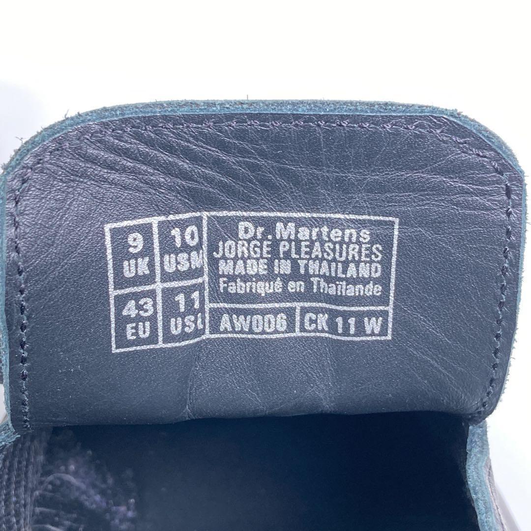 限定コラボ・美品　ドクターマーチン　JORGE PLEASURES　刺繍サンダル