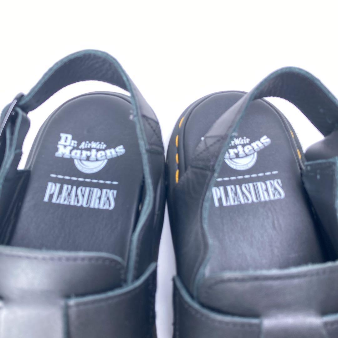 限定コラボ・美品　ドクターマーチン　JORGE PLEASURES　刺繍サンダル