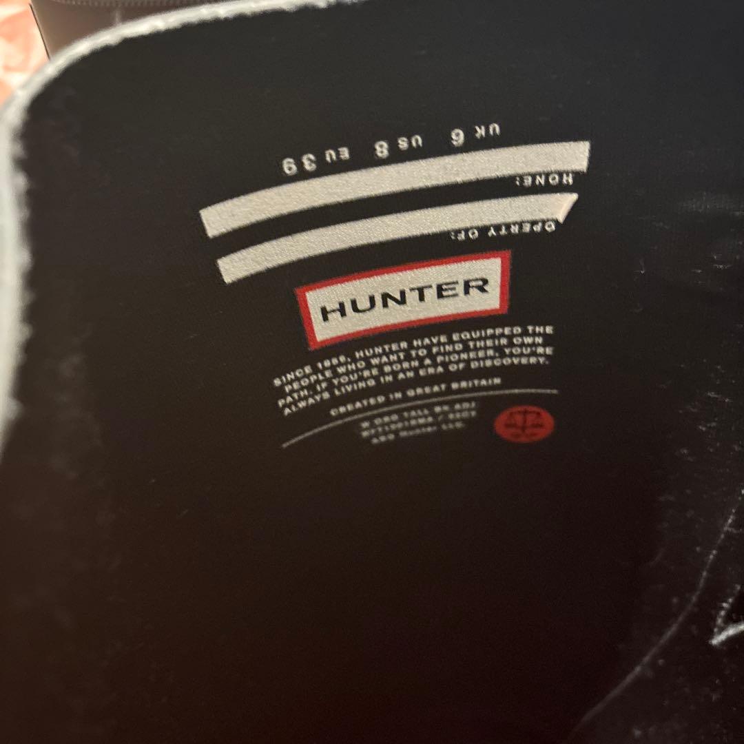 hunter レインブーツ 25cm
